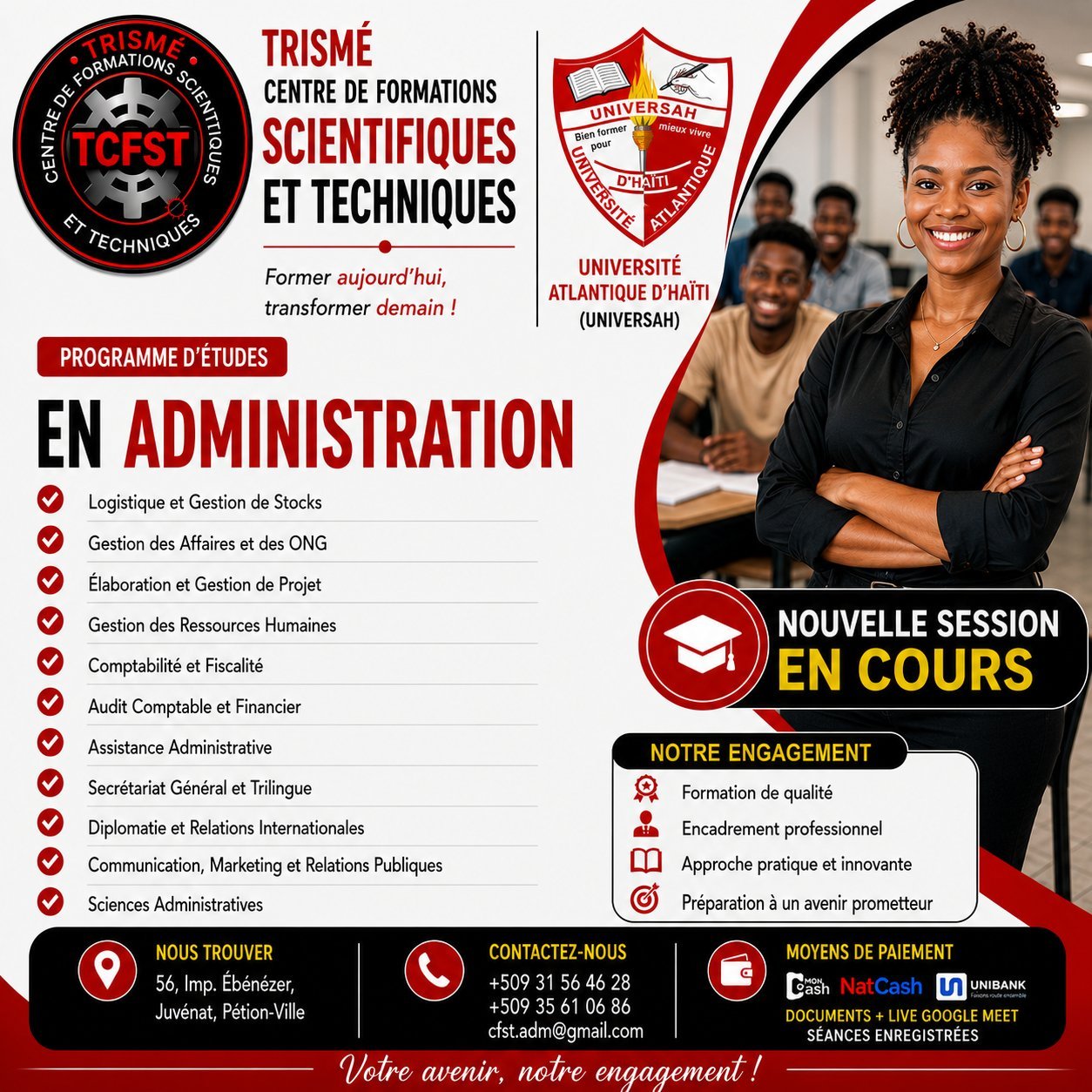 TCFST — En Administration